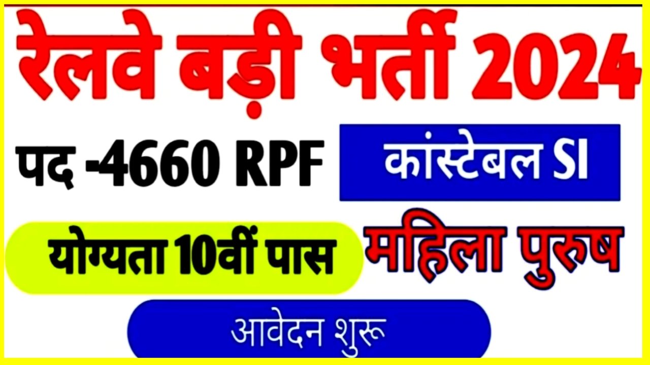 Railway RPF Vacancy