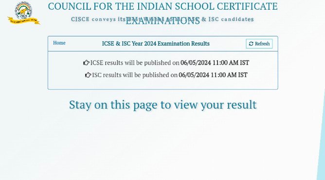 ICSE 10th 12th Result Out Today